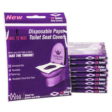 Load image into Gallery viewer, Toilet Seat Covers Disposable & Flushable !