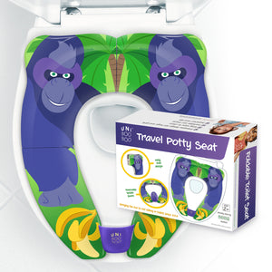 PRE ORDER NEW DESIGN Kid's Portable Travel Potty Seat - Gorilla