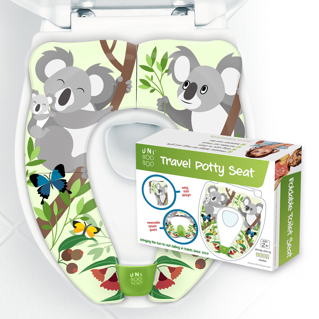 PRE ORDER NEW DESIGN Kid's Portable Travel Potty Seat - Koala