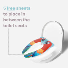Load image into Gallery viewer, Kid&#39;s Portable Travel Potty Seat - Macaw